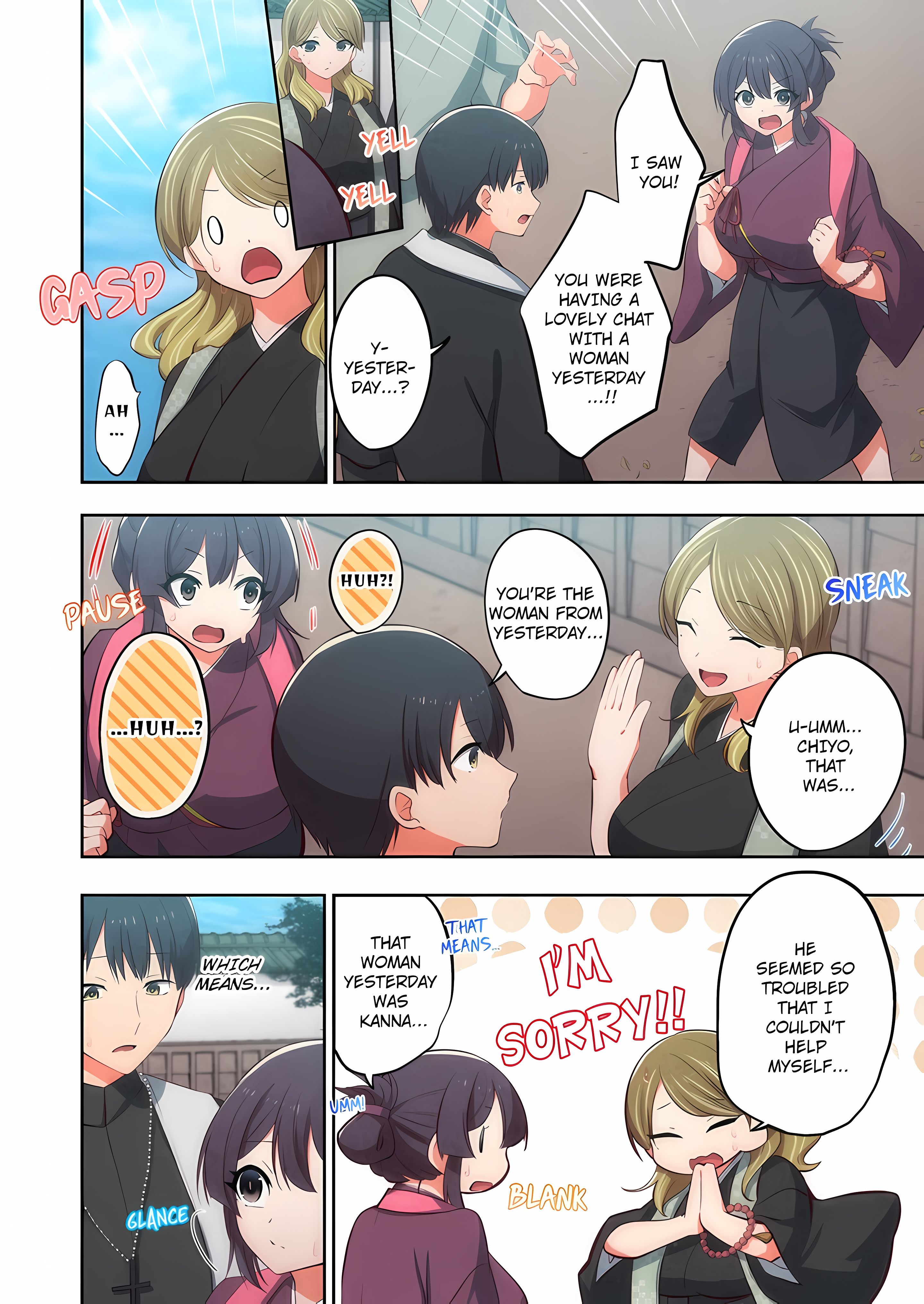 The Horny Monk's Dilemma: 120% Perverted and Full of Desire (Uncensored) chapter 6 page 8