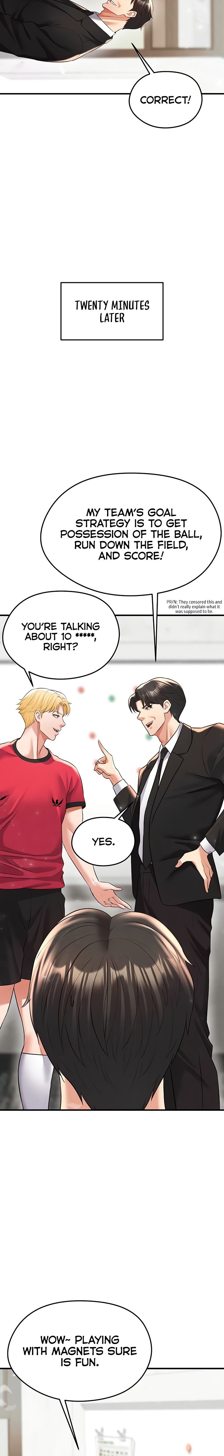 The Hottie’s Good at Football chapter 28 page 18