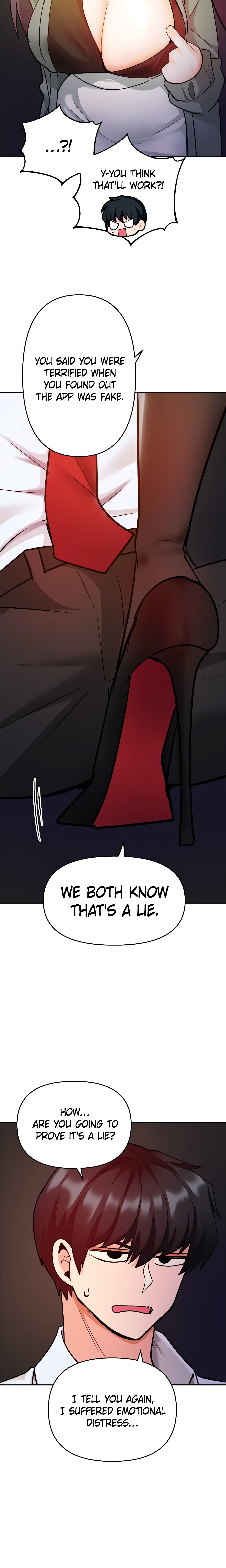 The HYPNOSIS APP was Fake (Official) chapter 49 page 15
