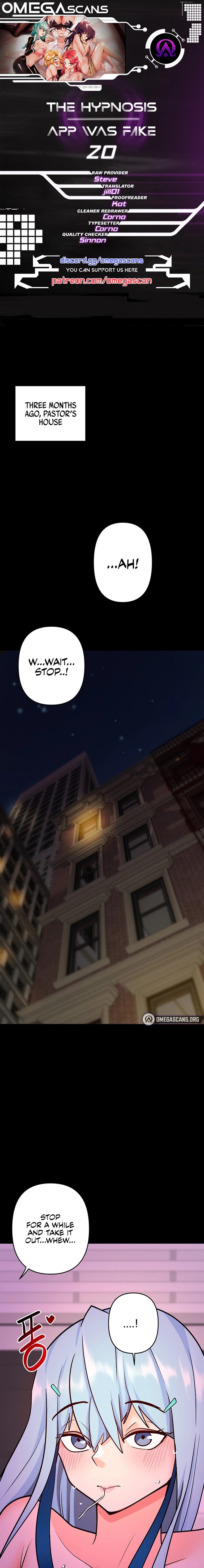 The Hypnosis App was Fake chapter 20 page 1