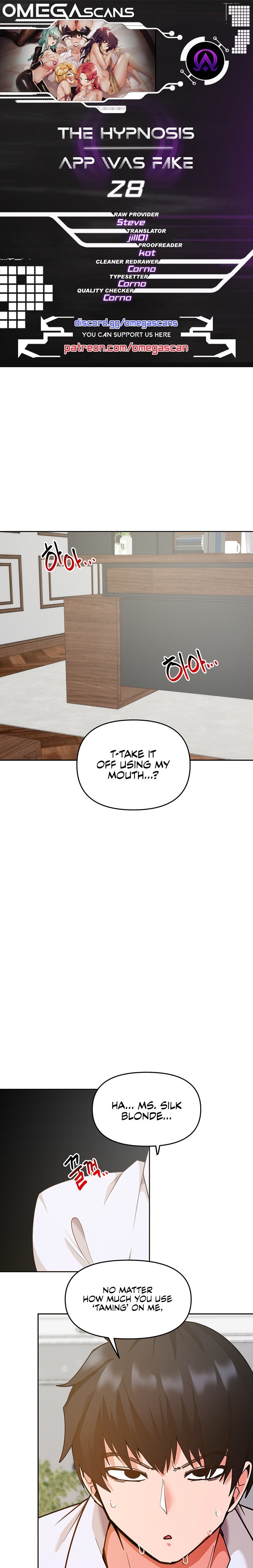 The Hypnosis App was Fake chapter 28 page 1