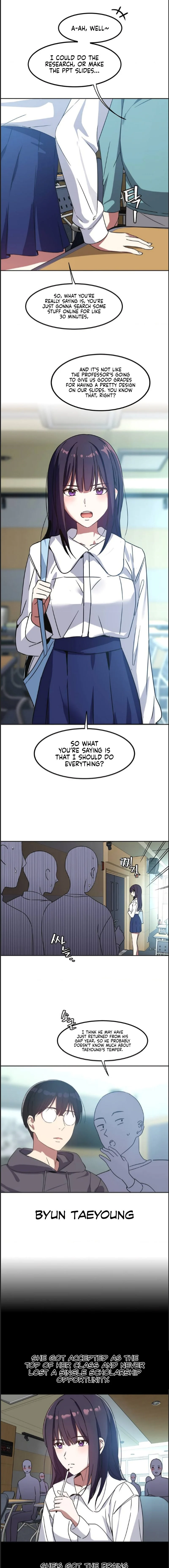 The Iron-Wall Beauty of My Department is a Masochist?! chapter 1 page 4