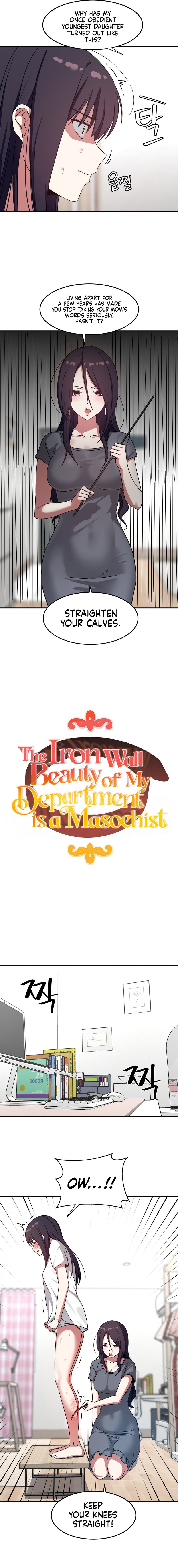 The Iron-Wall Beauty of My Department is a Masochist?! chapter 15 page 4