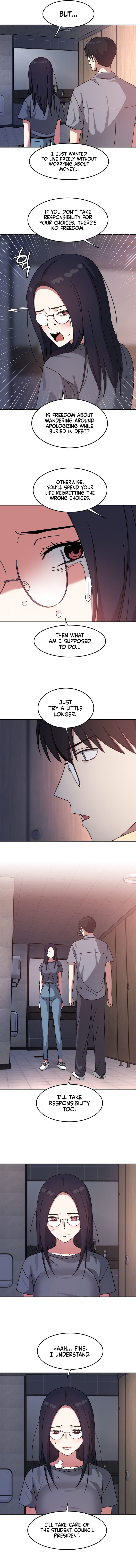 The Iron-Wall Beauty of My Department is a Masochist?! chapter 16 page 8