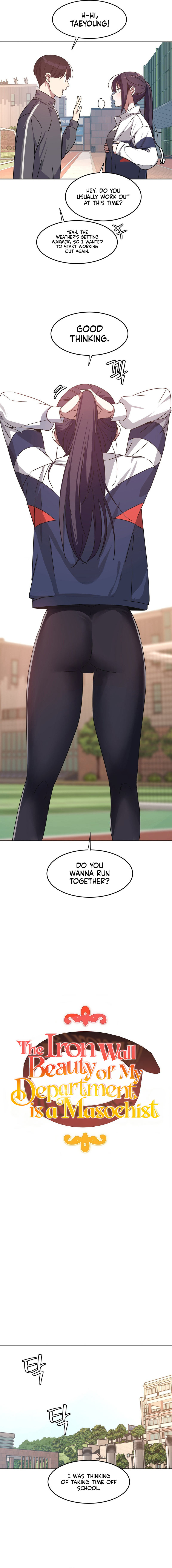 The Iron-Wall Beauty of My Department is a Masochist?! chapter 2 page 5