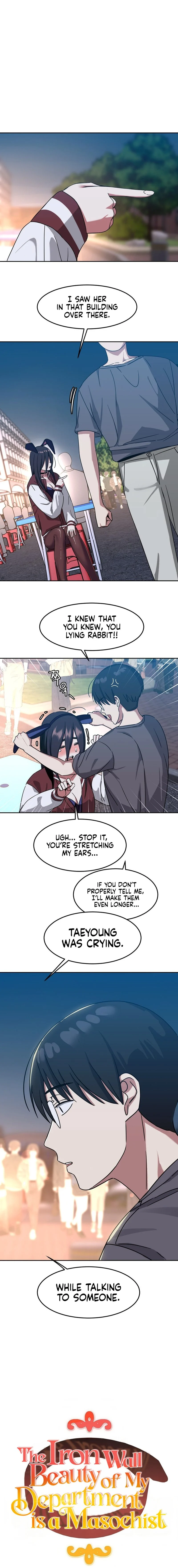 The Iron-Wall Beauty of My Department is a Masochist?! chapter 8 page 4