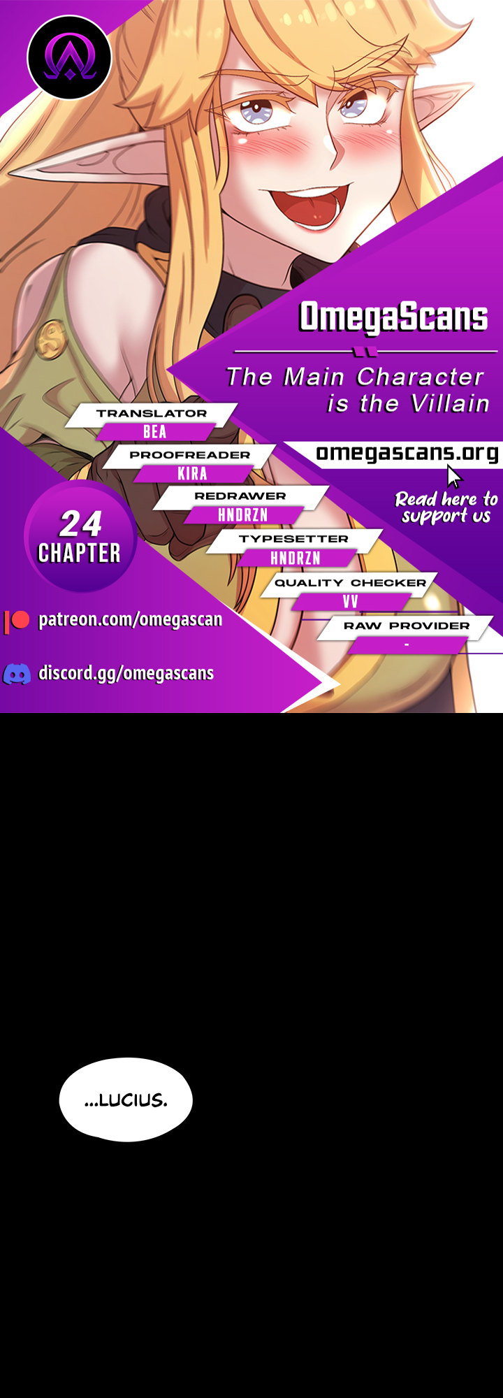 The Main Character is the Villain chapter 24 page 1