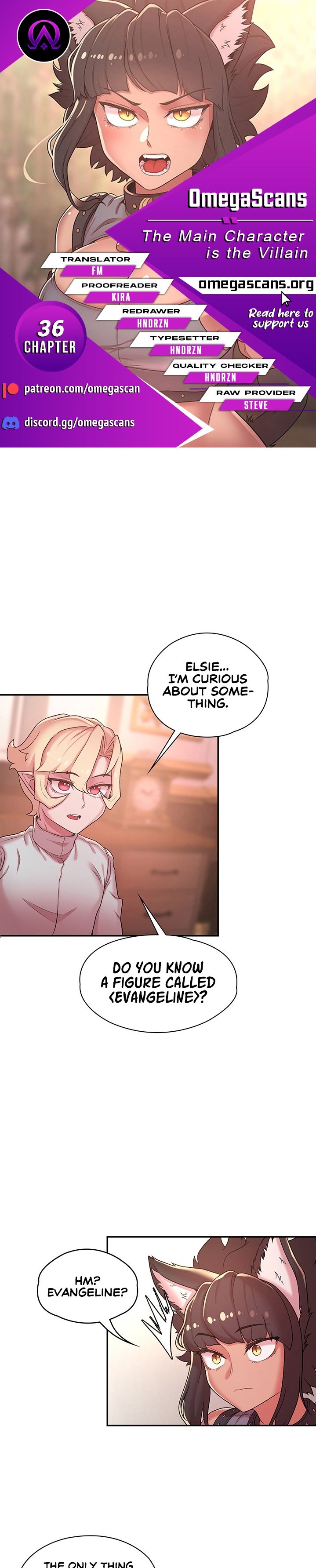 The Main Character is the Villain chapter 36 page 1