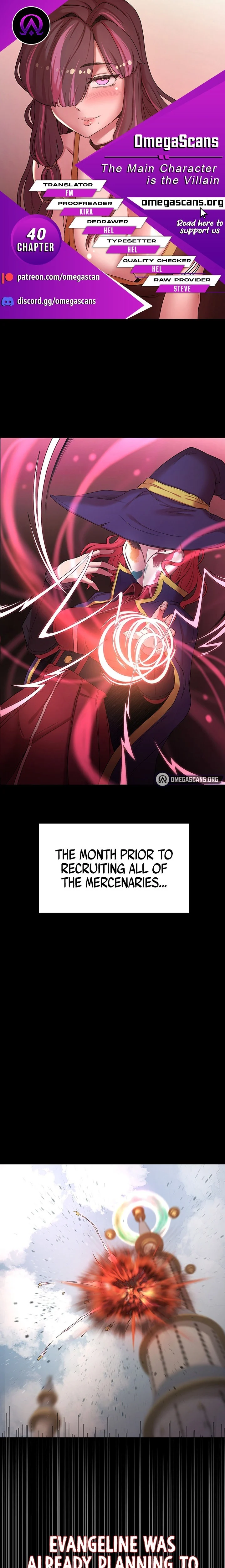 The Main Character is the Villain chapter 40 page 1