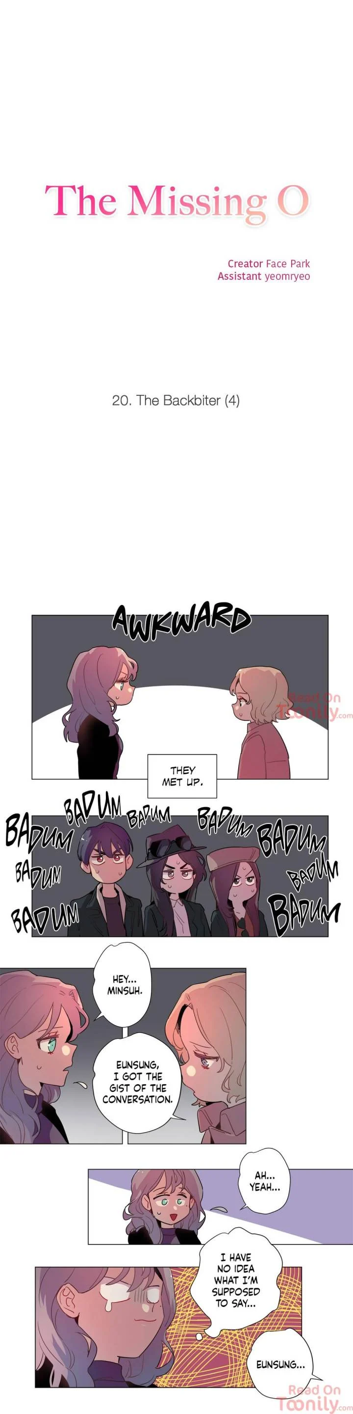 The Missing O chapter 20 page 6