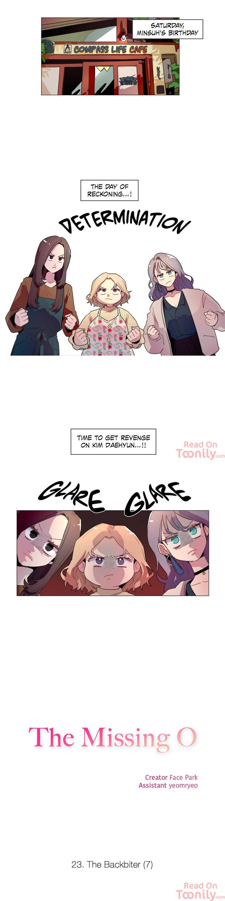 The Missing O chapter 23 page 1