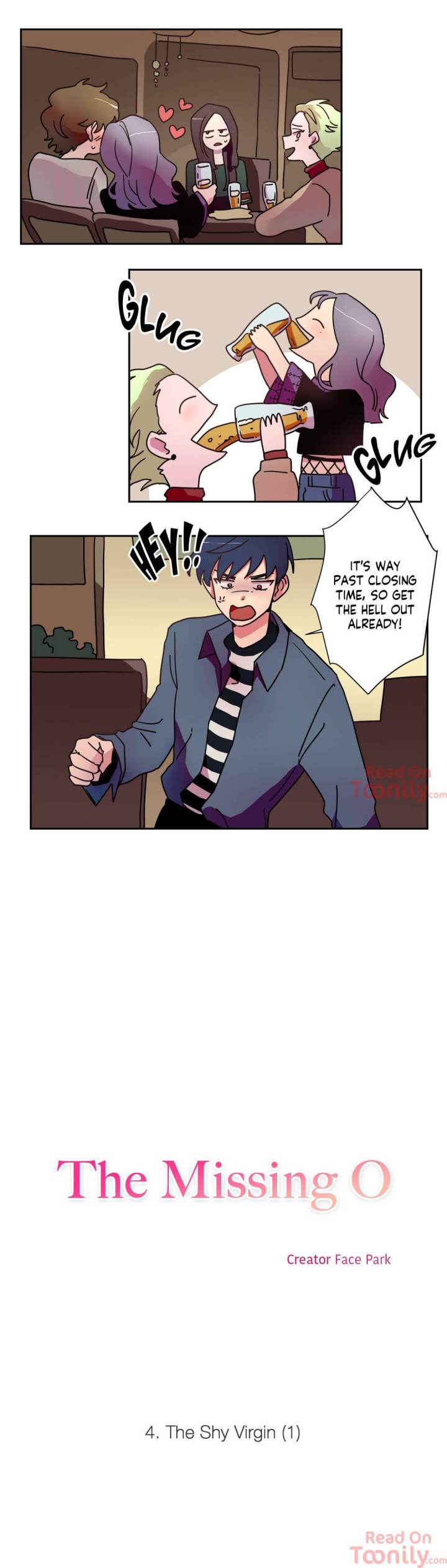 The Missing O chapter 4 page 1