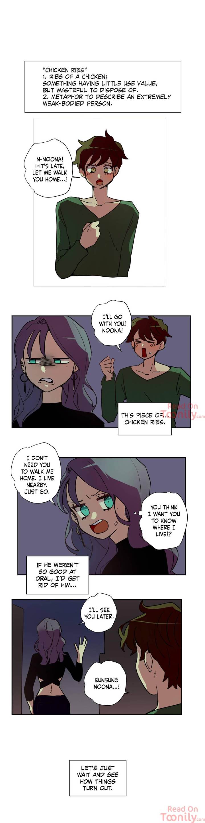 The Missing O chapter 8 page 1