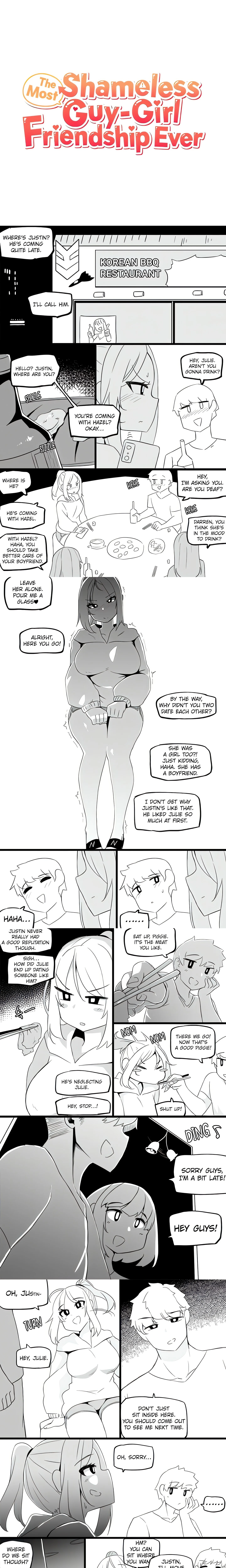 The Most Shameless Guy-Girl Friendship Ever (Official) chapter 5 page 1