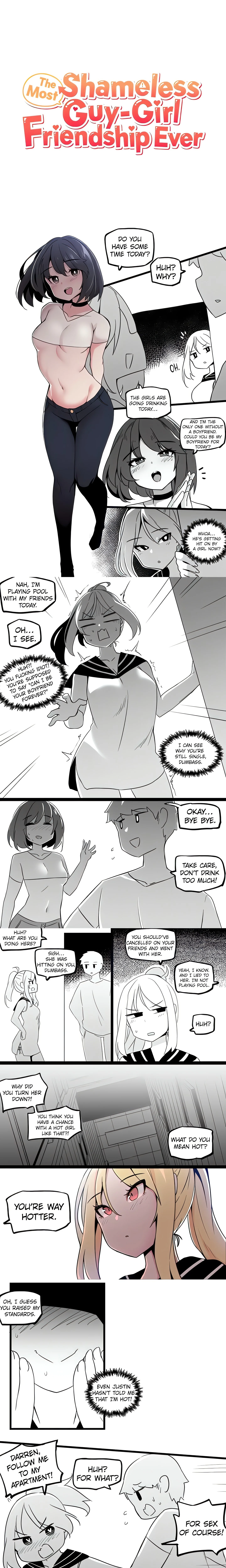 The Most Shameless Guy-Girl Friendship Ever (Official) chapter 7 page 1