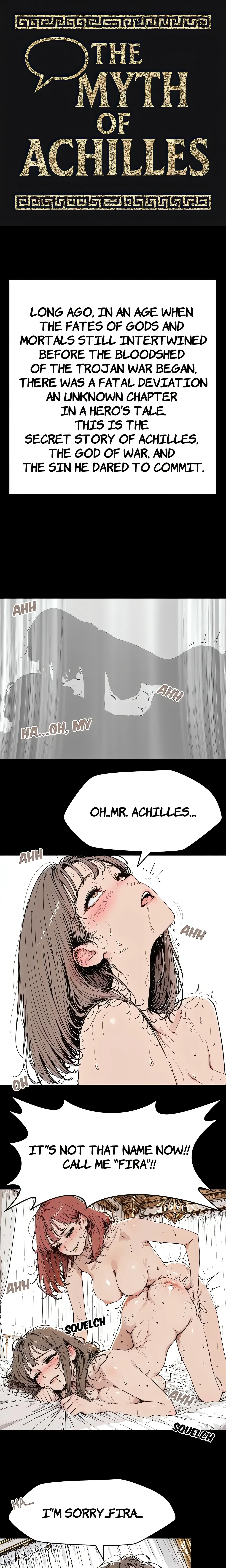 THE MYTH OF ACHILLES chapter 1 page 1
