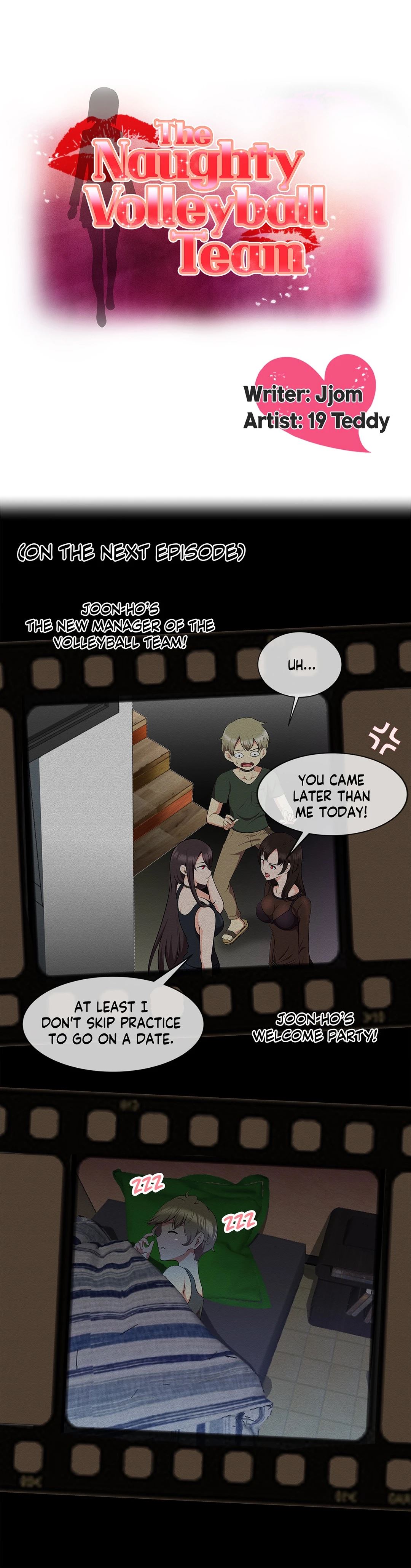The Naughty Volleyball Team chapter 1 page 20