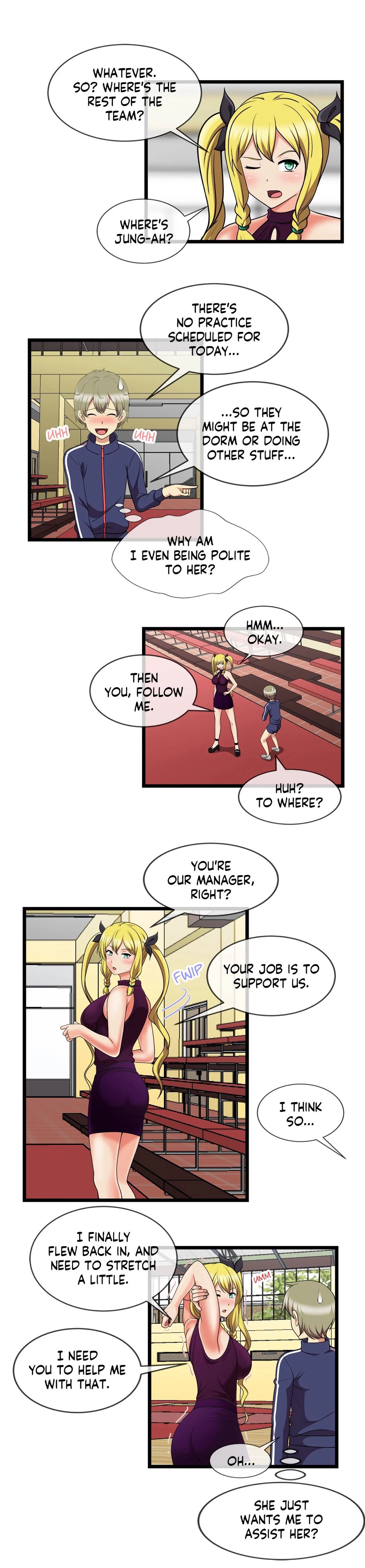The Naughty Volleyball Team chapter 12 page 8