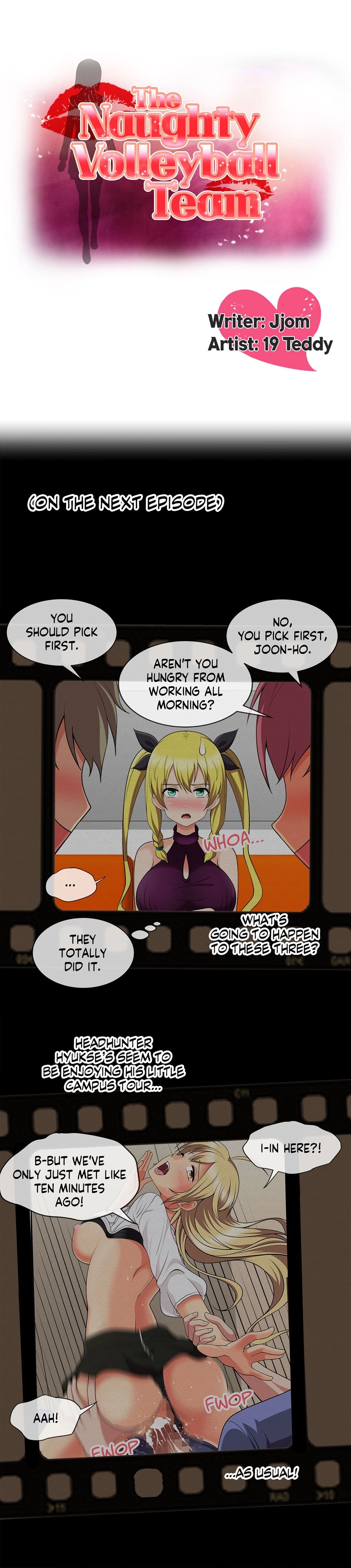 The Naughty Volleyball Team chapter 13 page 15