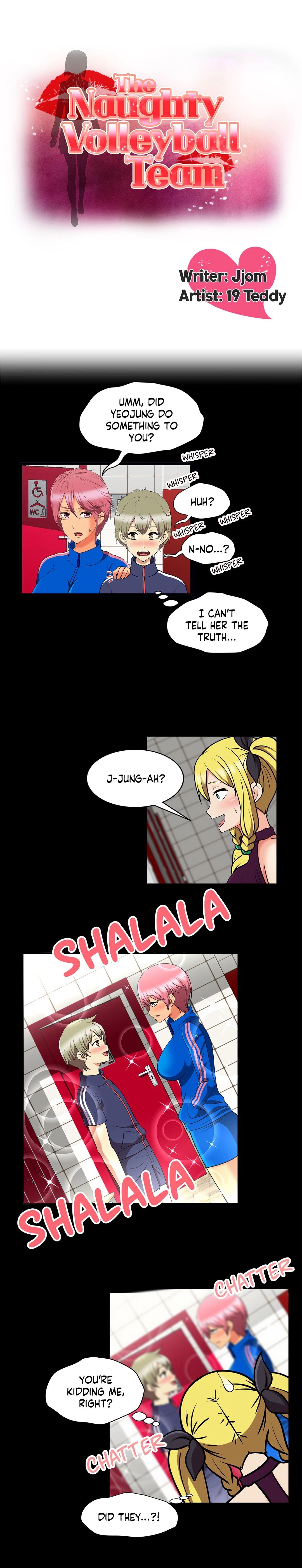 The Naughty Volleyball Team chapter 14 page 1