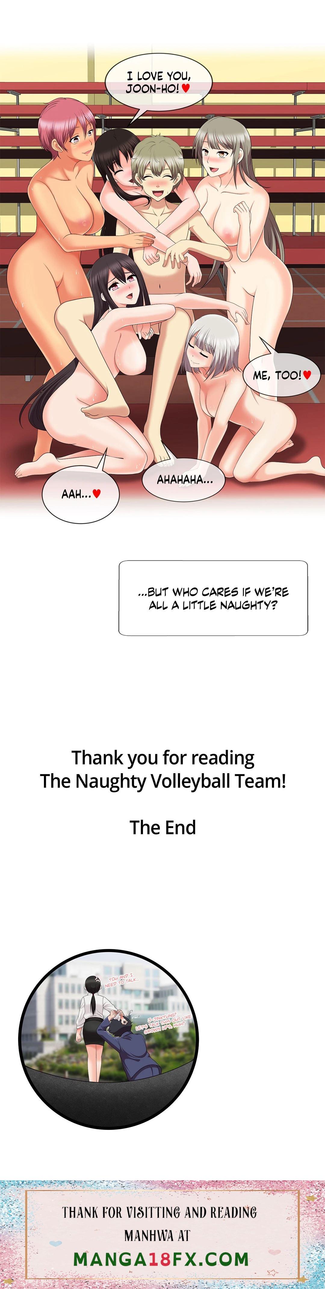 The Naughty Volleyball Team chapter 25 page 17