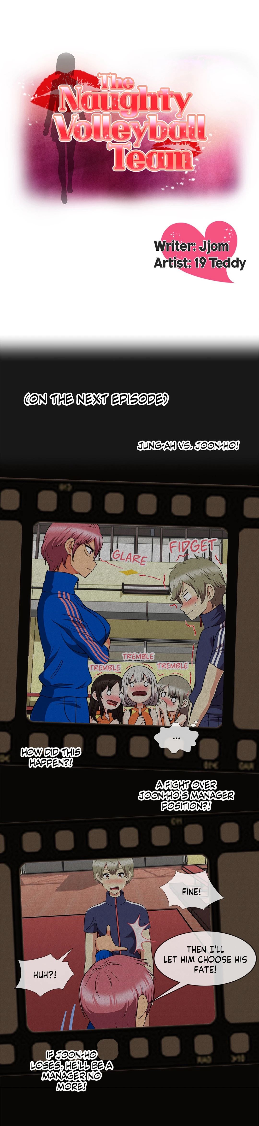 The Naughty Volleyball Team chapter 7 page 18
