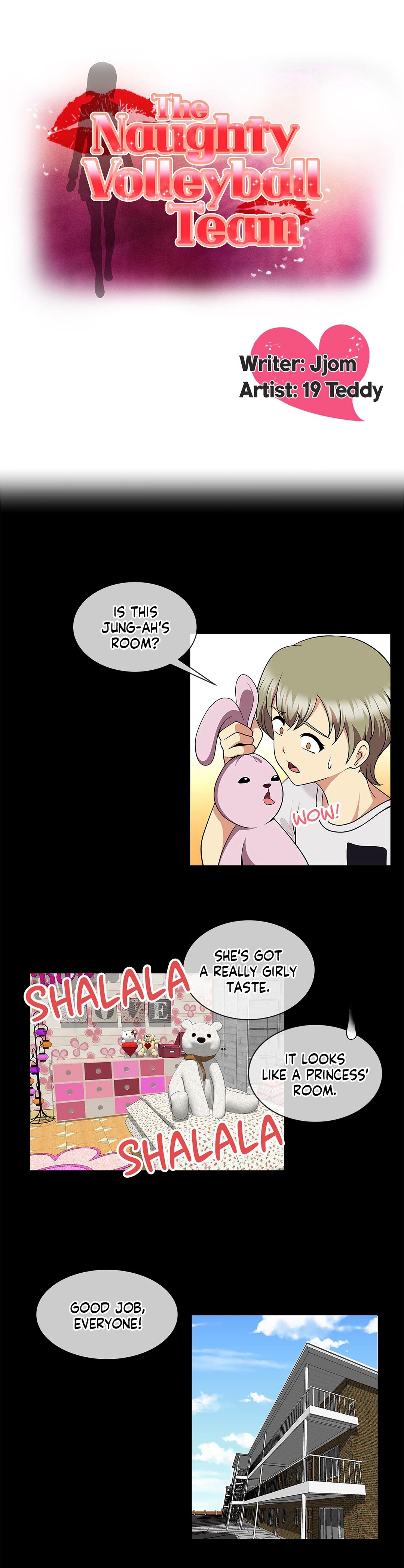 The Naughty Volleyball Team chapter 8 page 1