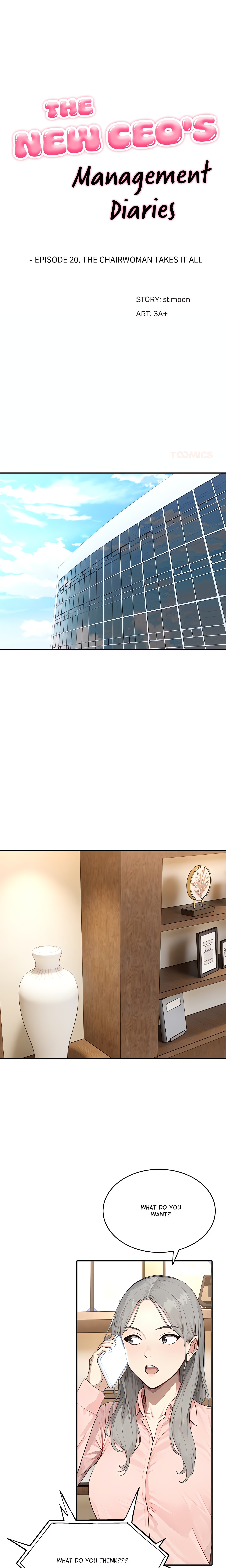 The New CEO’s Management Diaries chapter 20 page 1