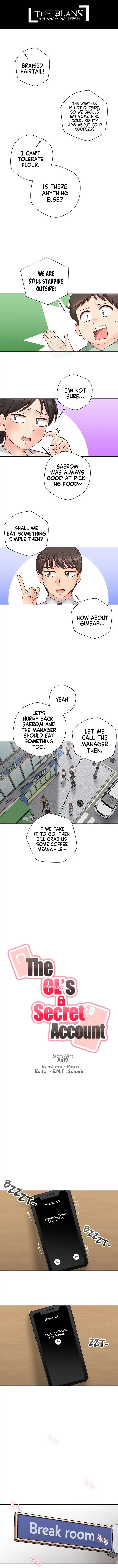 The OL’s Secret Account chapter 12 page 1