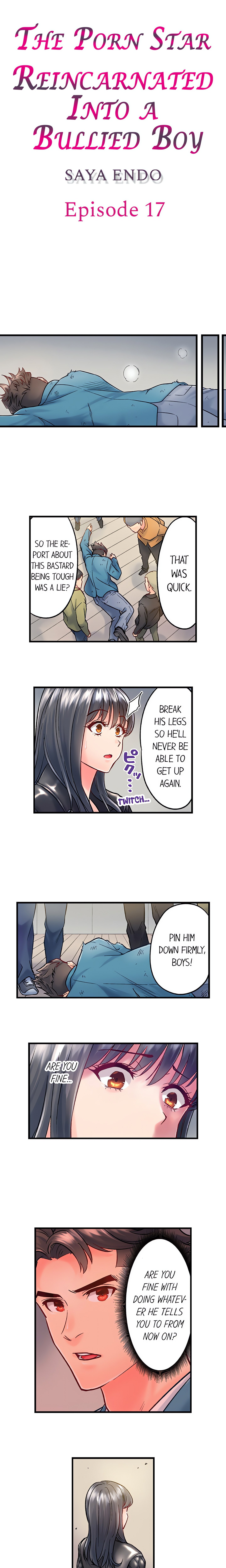The Porn Star Reincarnated Into a Bullied Boy chapter 17 page 1