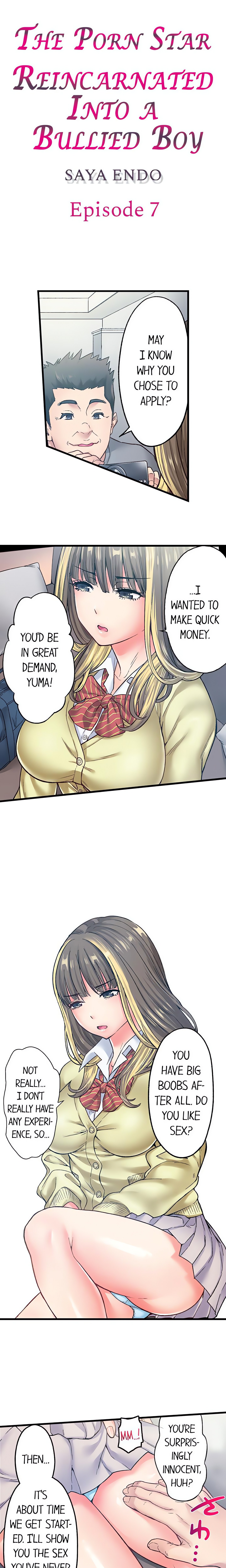 The Porn Star Reincarnated Into a Bullied Boy chapter 7 page 1