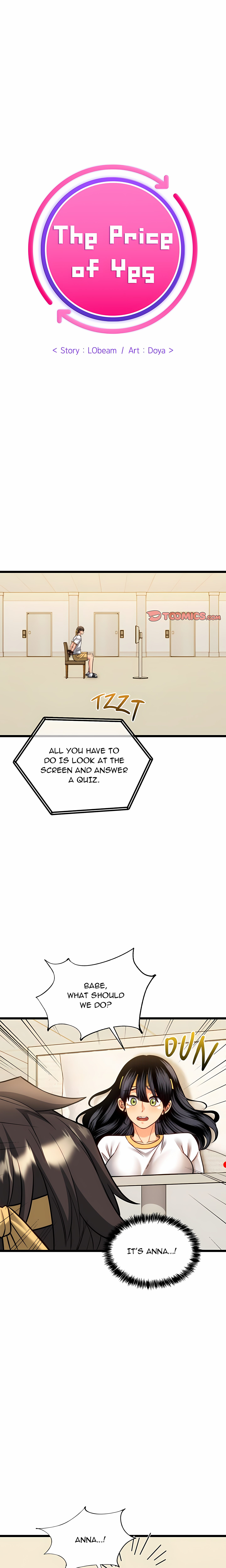 The Price of Yes chapter 14 page 1