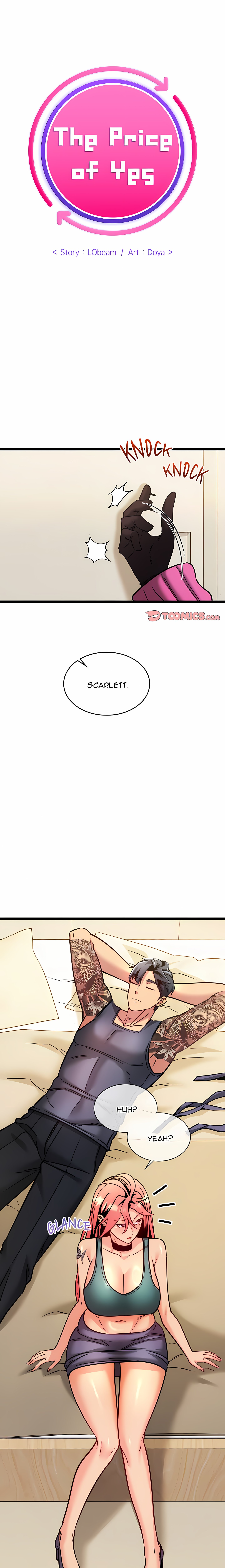 The Price of Yes chapter 5 page 1