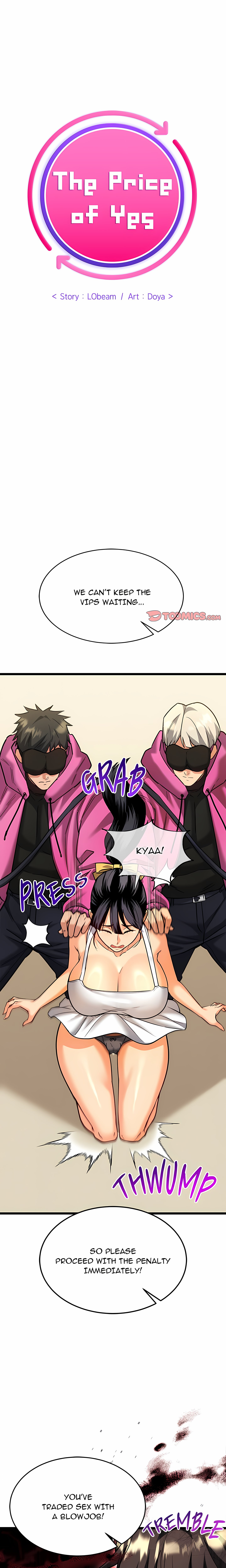 The Price of Yes chapter 9 page 1