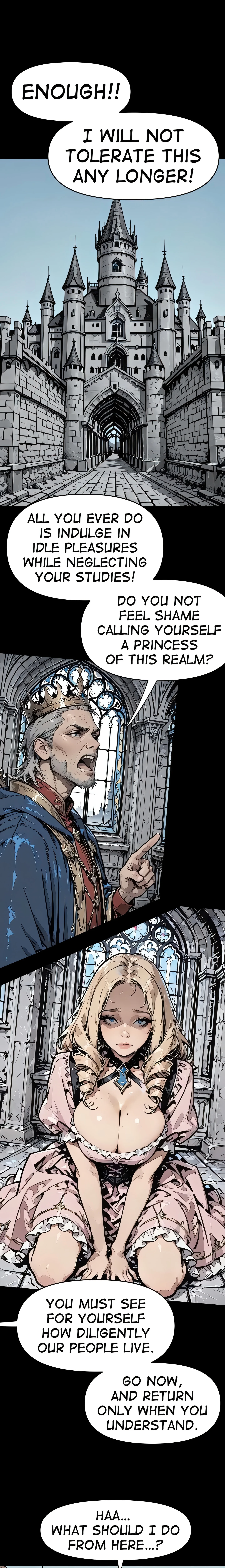 The Princess AND The Commoners (Uncensored) chapter 1 page 1