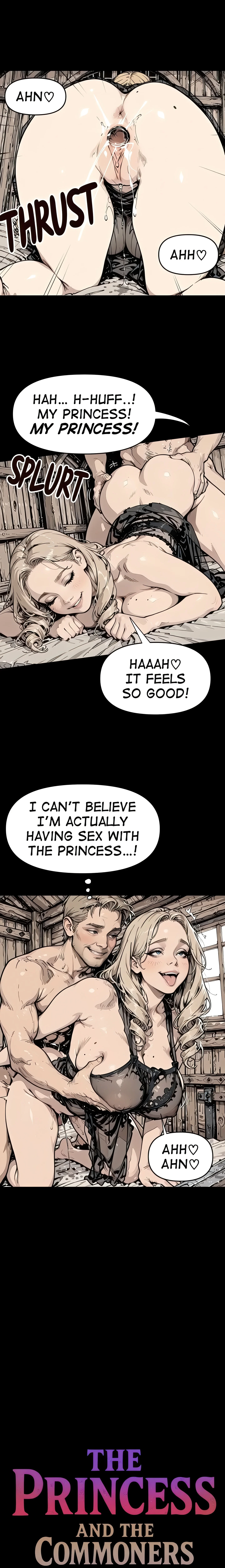 The Princess AND The Commoners (Uncensored) chapter 4 page 1