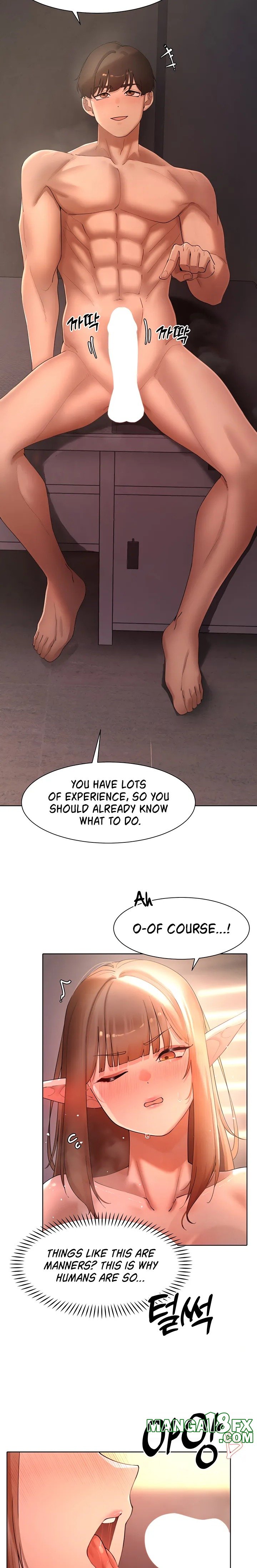 The Protagonist Gets Stronger When He Fucks the Female Hunter chapter 41 page 14