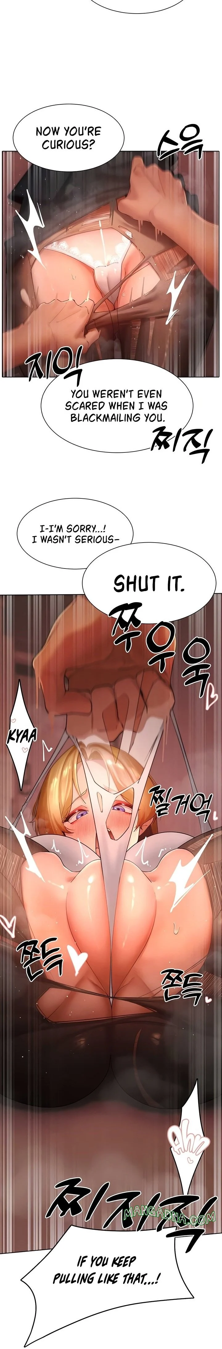 The Protagonist Gets Stronger When He Fucks the Female Hunter chapter 56 page 6