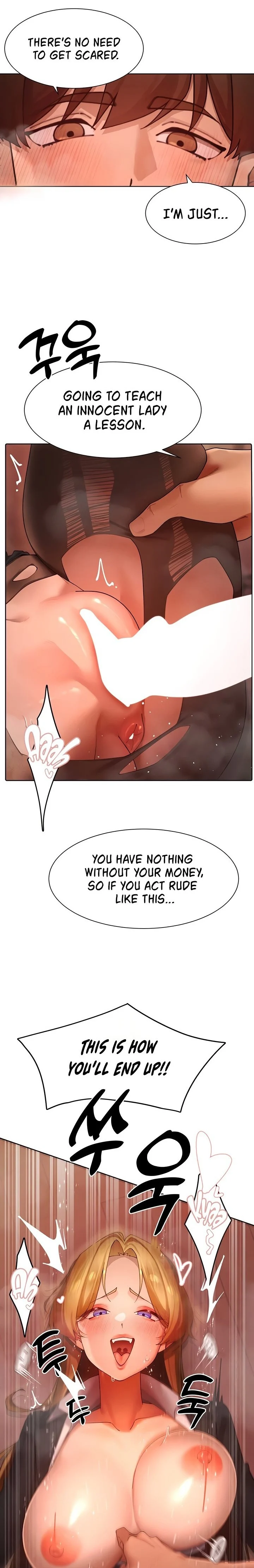 The Protagonist Gets Stronger When He Fucks the Female Hunter chapter 56 page 8