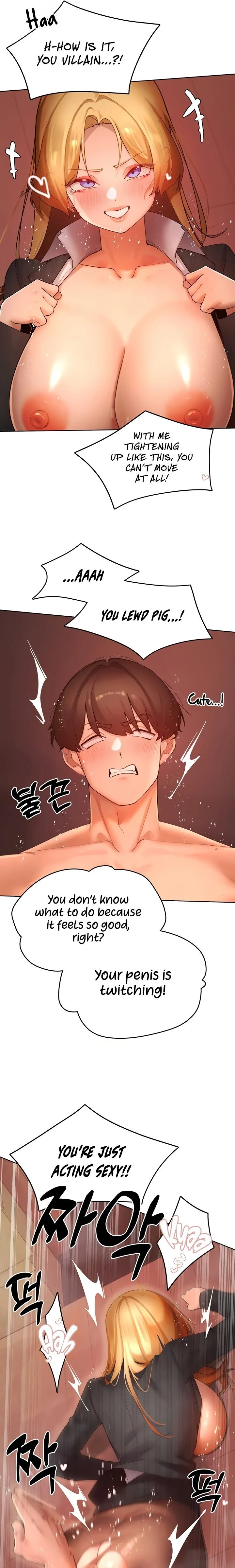 The Protagonist Gets Stronger When He Fucks the Female Hunter chapter 56 page 16