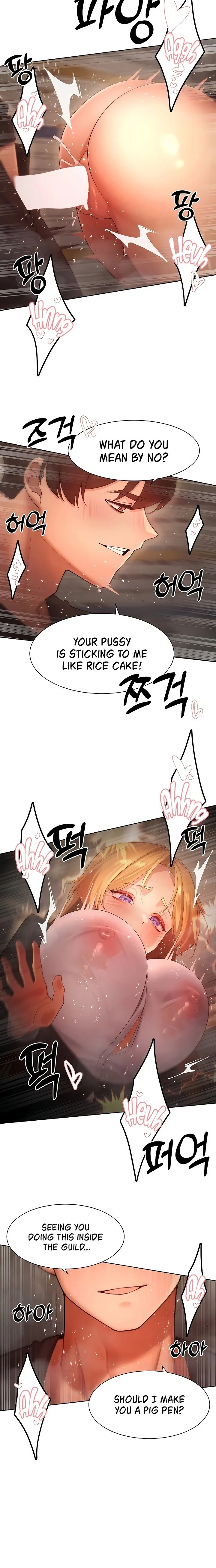 The Protagonist Gets Stronger When He Fucks the Female Hunter chapter 62 page 12
