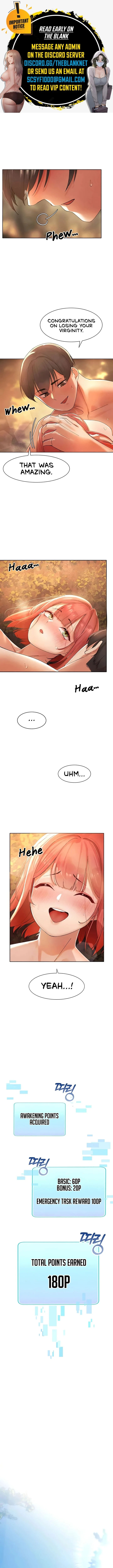 The Protagonist Gets Stronger When He Fucks the Female Hunter chapter 9 page 1