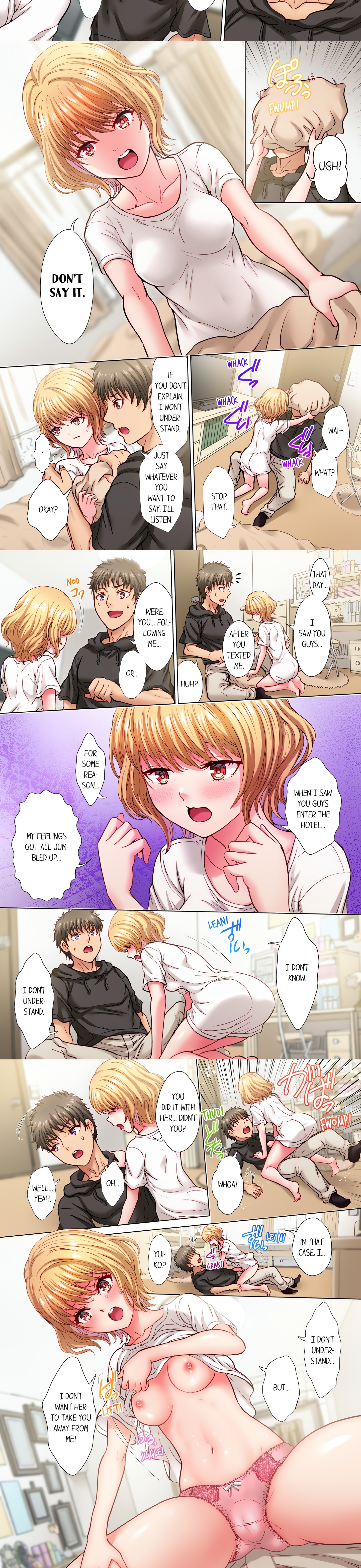 The Quiet Gal Can’t Stop Moaning in Bed (Uncensored) chapter 16 page 2