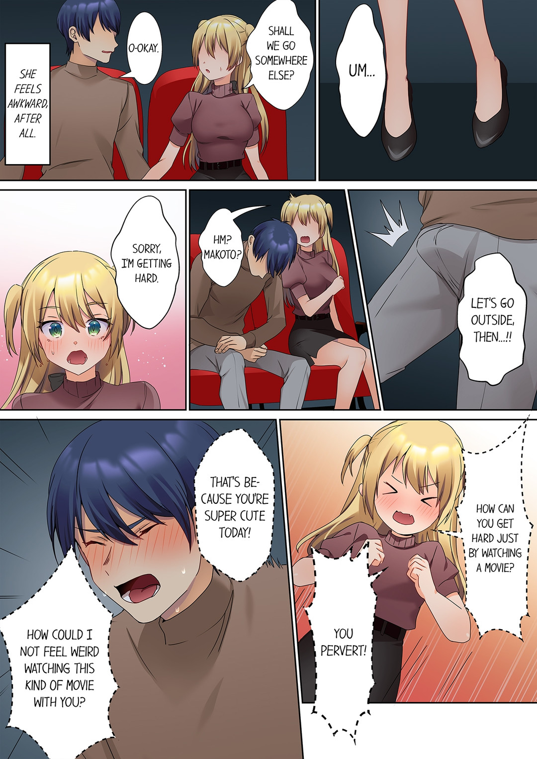 The Quiet Girl’s Erogenous Zone chapter 15 page 1
