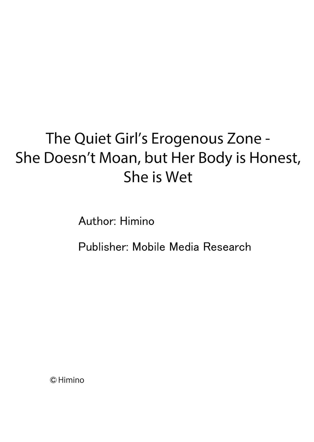 The Quiet Girl’s Erogenous Zone chapter 79 page 9
