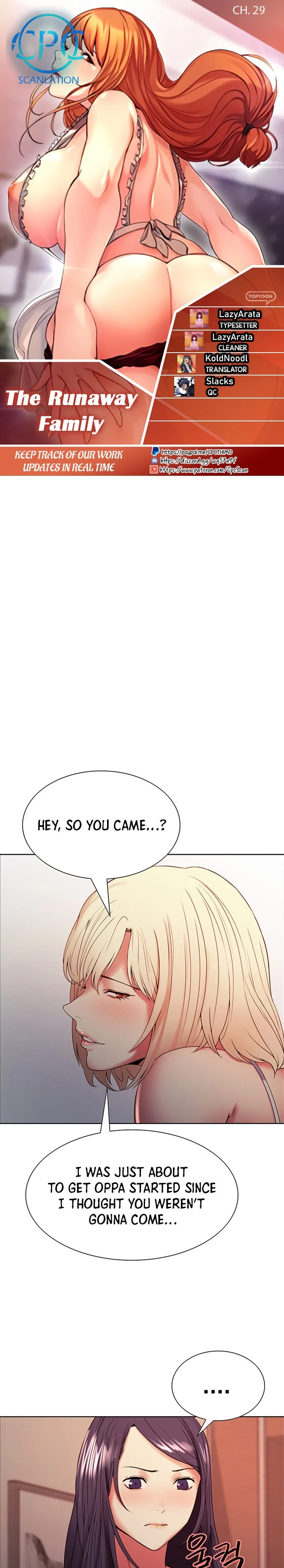The Runaway Family chapter 29 page 1