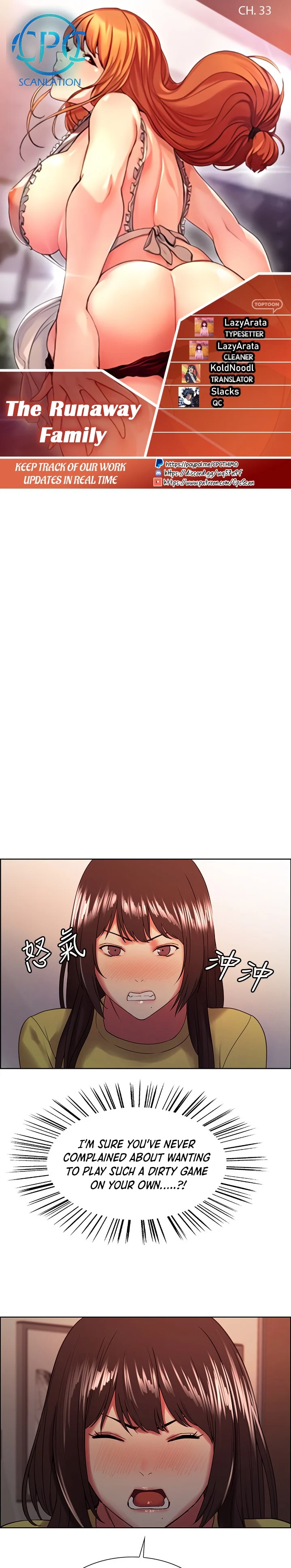 The Runaway Family chapter 33 page 1