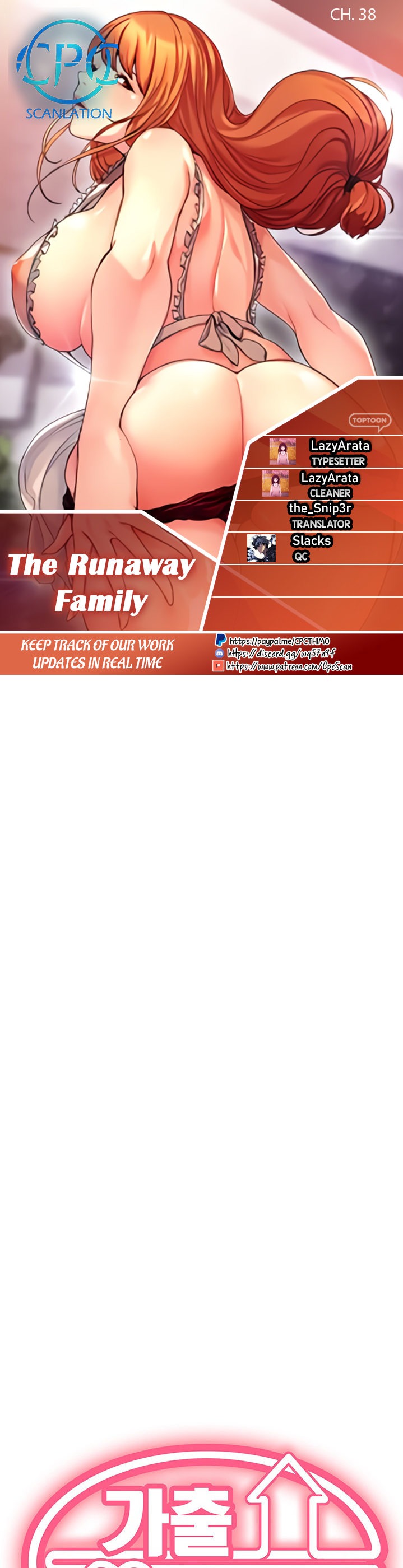 The Runaway Family chapter 38 page 1