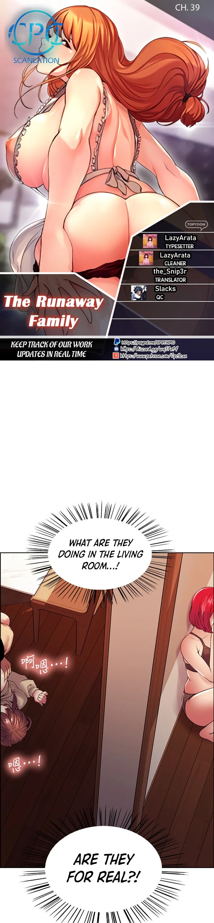 The Runaway Family chapter 39 page 1