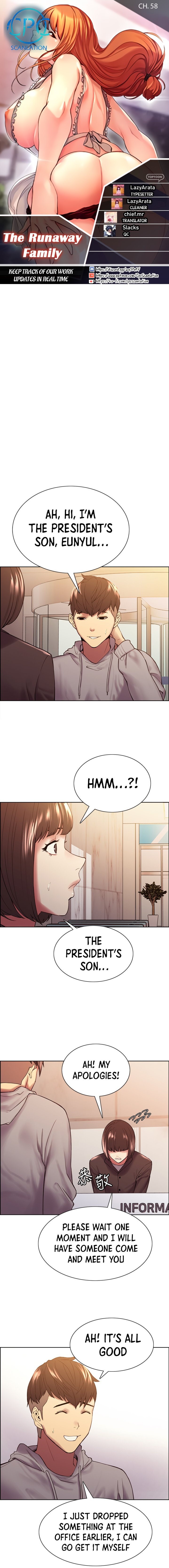 The Runaway Family chapter 58 page 1